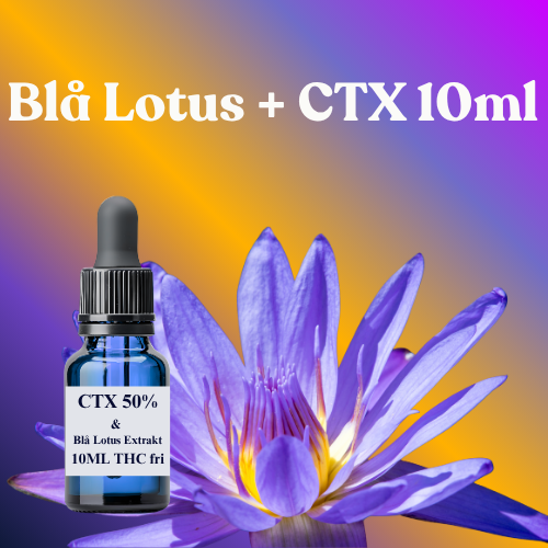 Blå lotus extrakt med CTX 50% i 10ml
